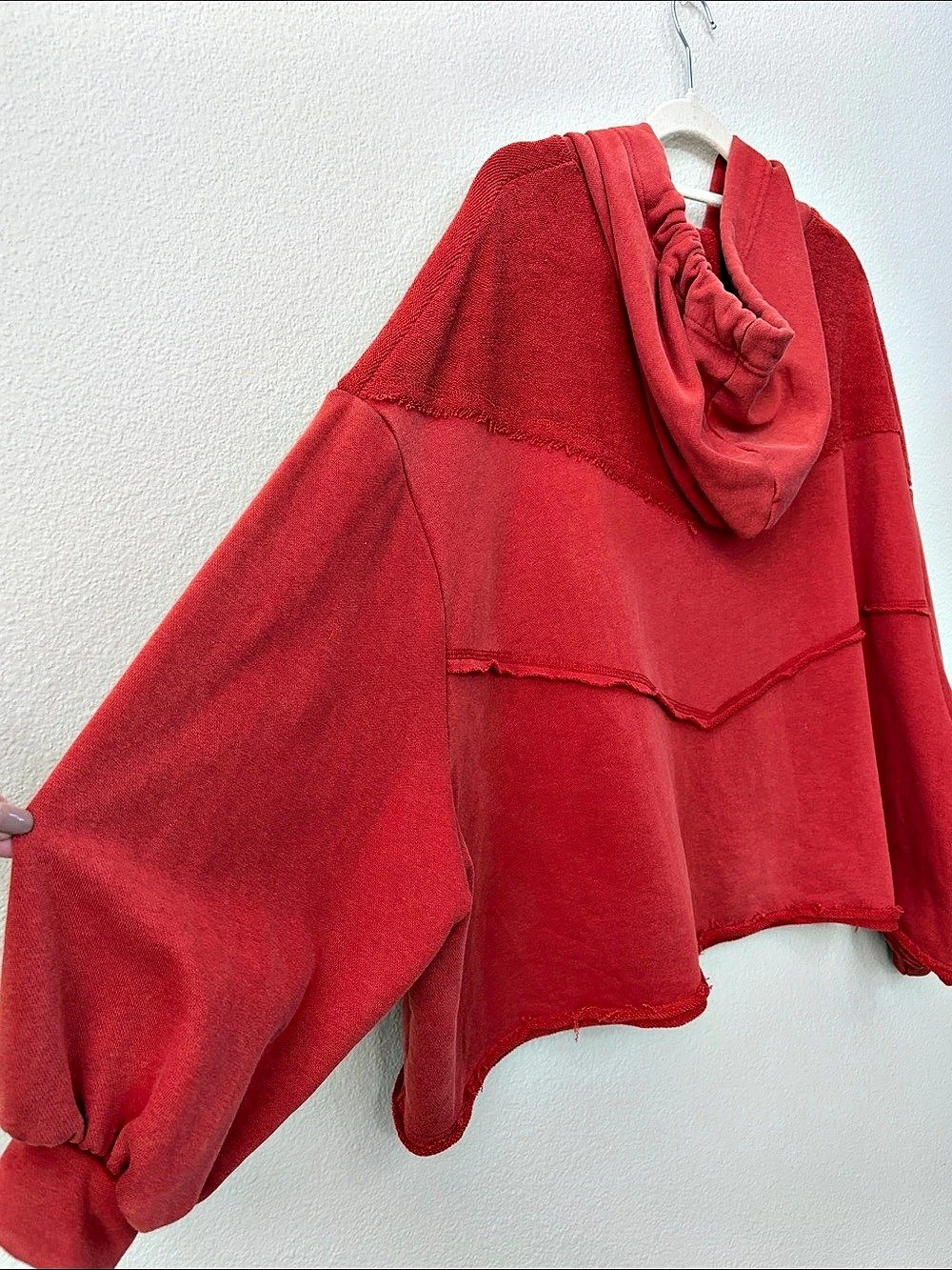 POL Rust Hooded Pullover Size Small - Picture 10 of 11